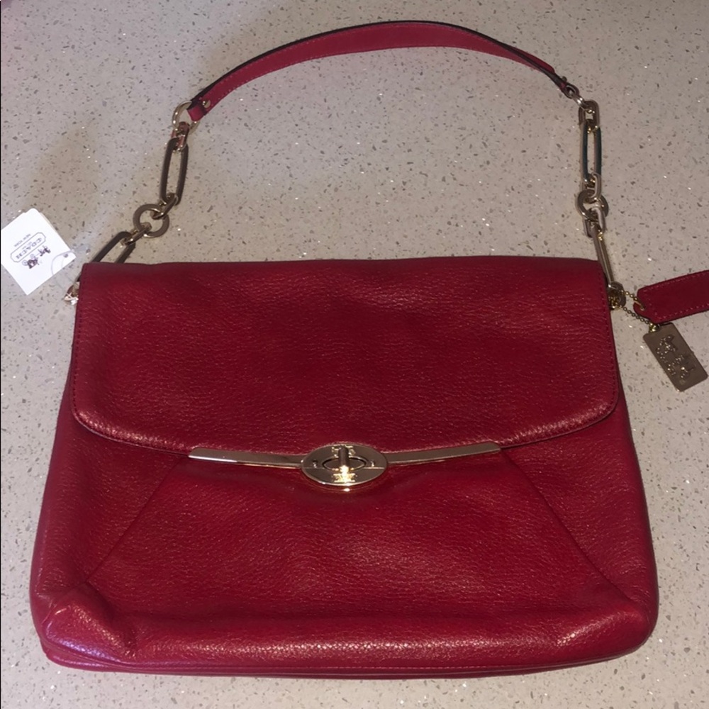 Brand New Coach Leather Handbag